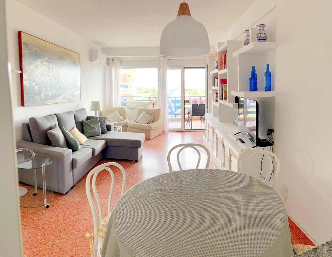 Apartamento Roquetas De Mar Urbanizacion, 2 Dormitorios, Gran Terraza Con Vista Al Mar, Wi-Fi, Parking Y Piscina エクステリア 写真